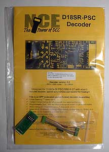 メーカー指定のDCCモーターデコーダ