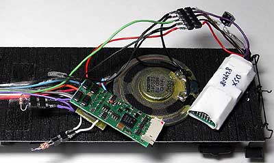交換完了したテンダー内