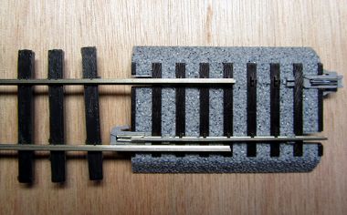 PSCの「On3」の線路を重ねる