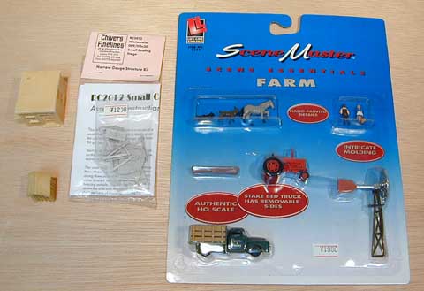 ストラクチャと農場セット